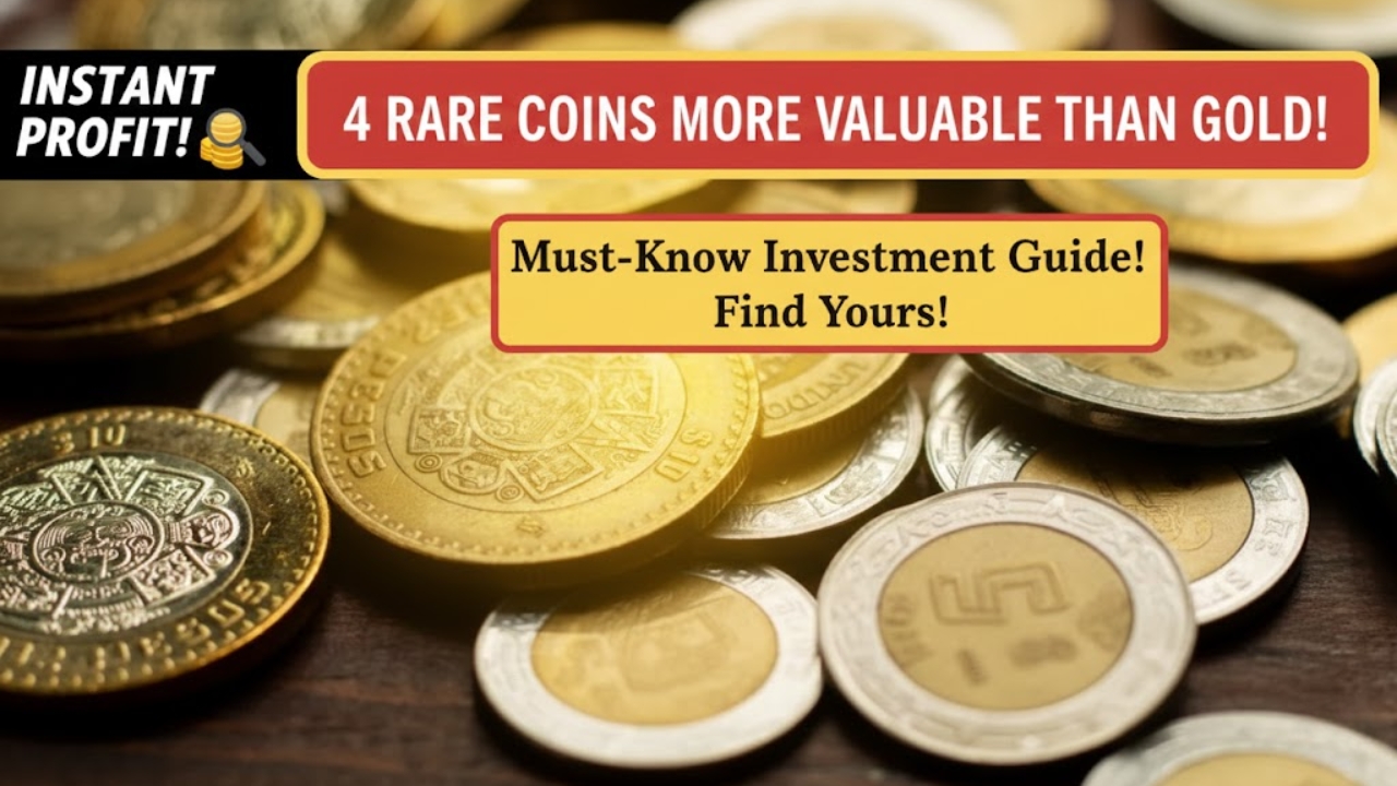 4 Rare Coins More Valuable Than Gold in 2025 – Must-Know Investment Guide!