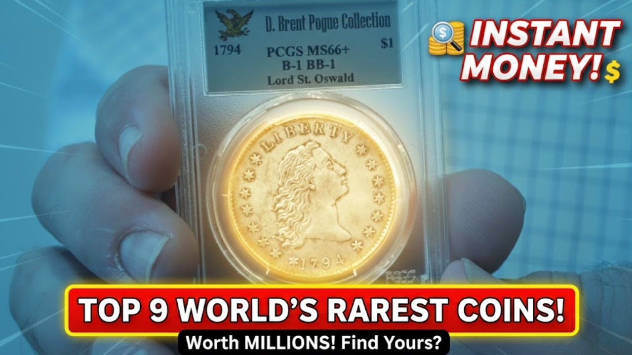 9 Rarest and Most Valuable Coins in the World Right Now