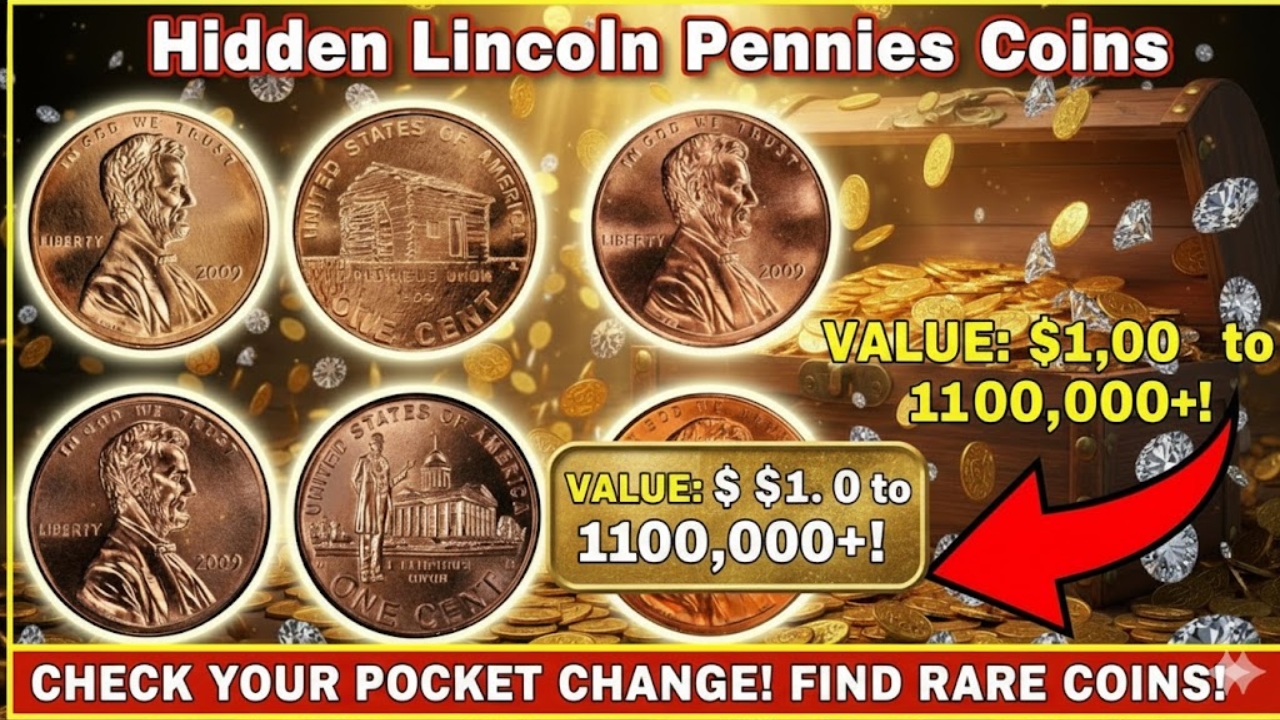 RETIRE NOW If You Find These RARE LINCOLN ERROR Pennies Worth Millions in 2025!