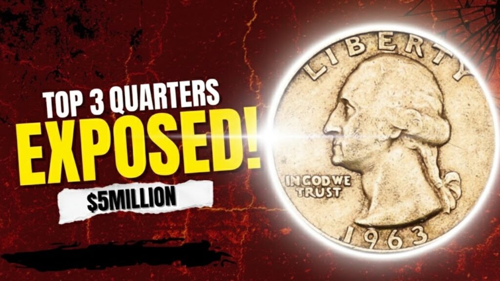 Top 3 Rare Washington Quarters Worth Millions – Hidden Collector Treasures!